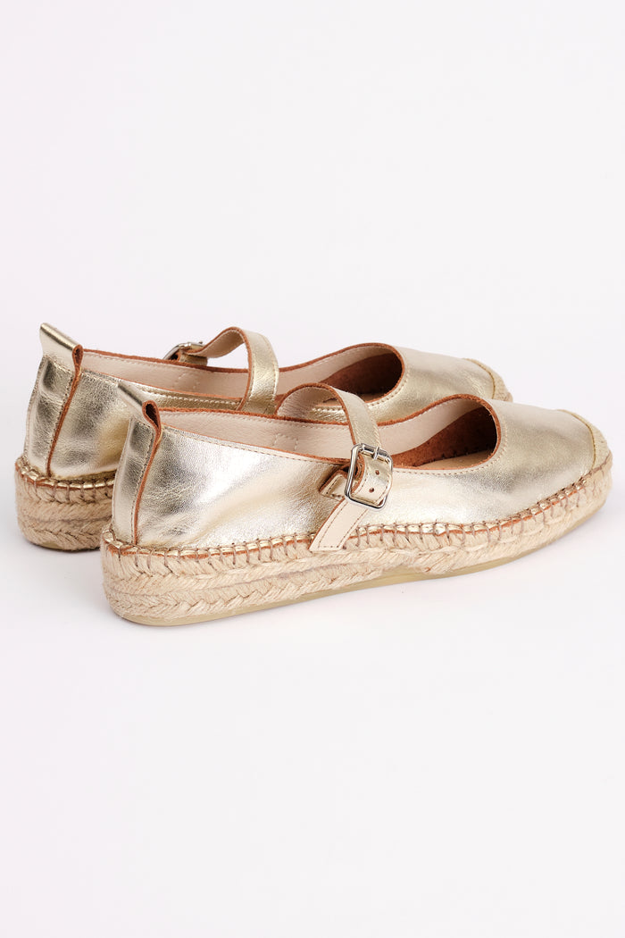 Fabiolas Alpargata Sol Oro