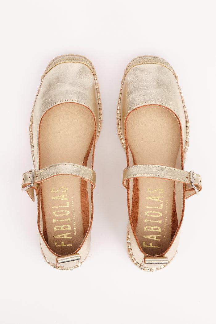 Fabiolas Alpargata Sol Oro