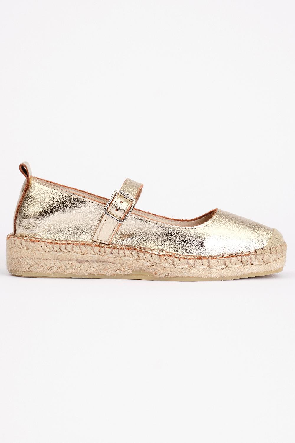 Fabiolas Alpargata Sol Oro