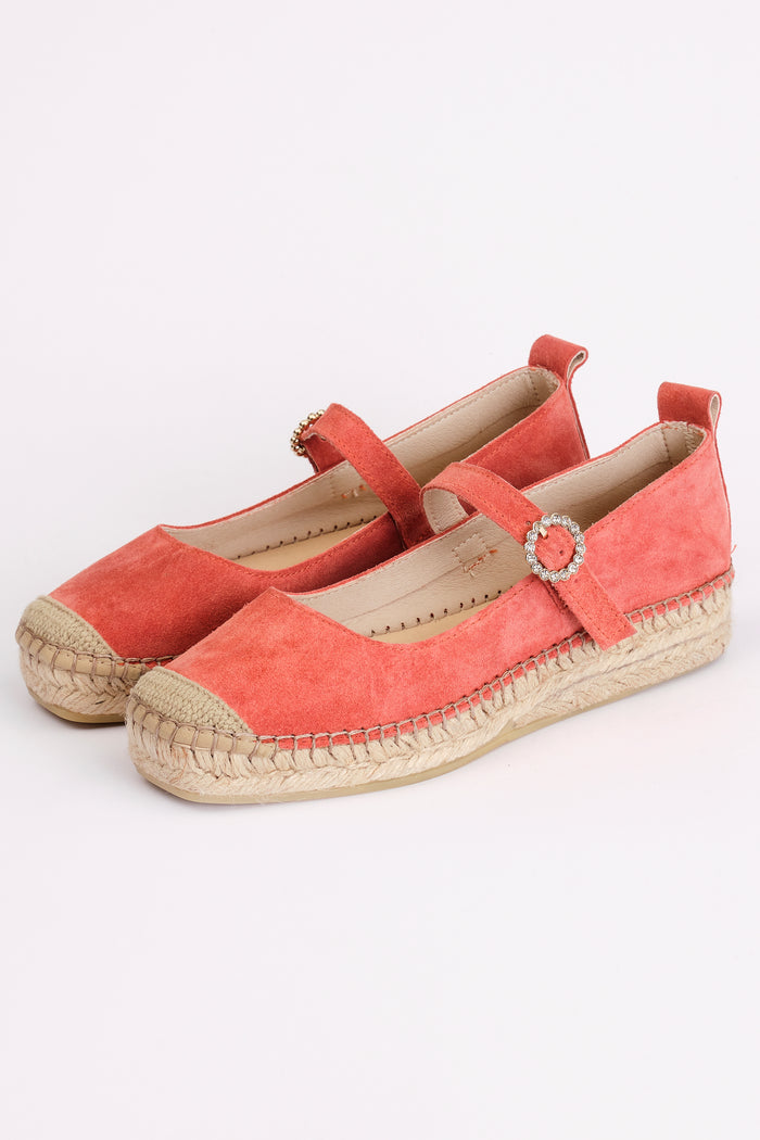 Fabiolas Alpargata Sol Salmón
