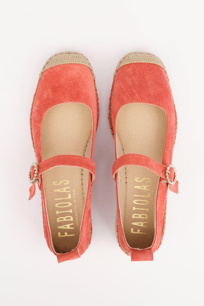 Fabiolas Alpargata Sol Salmón