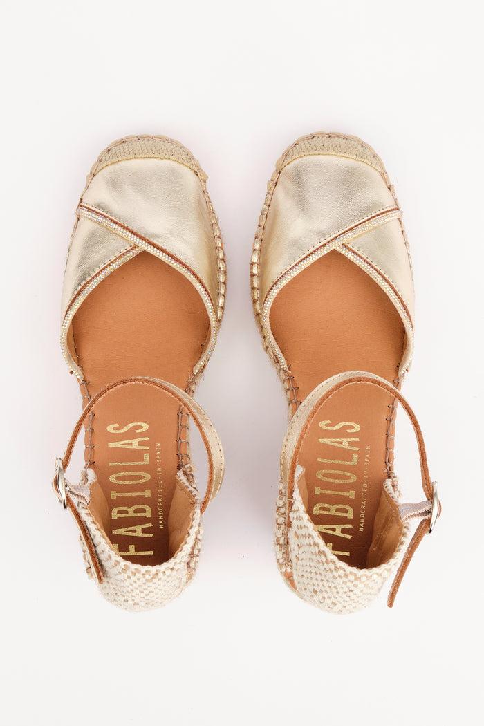 Fabiolas Alpargata Zoe Oro