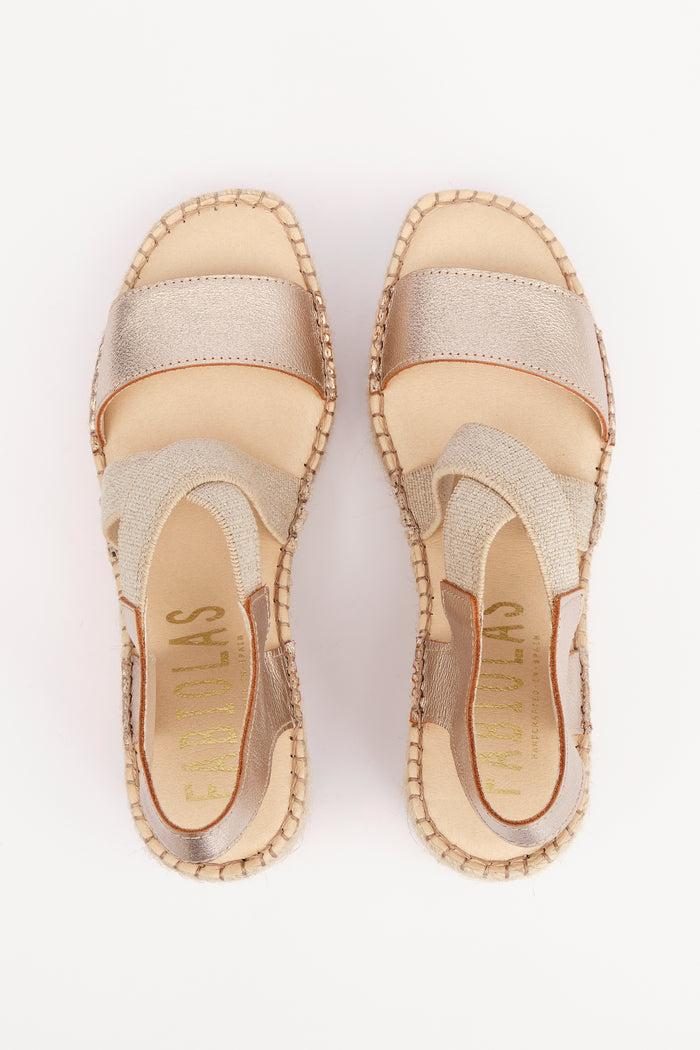 Fabiolas Sandalia Aliseda Bronce