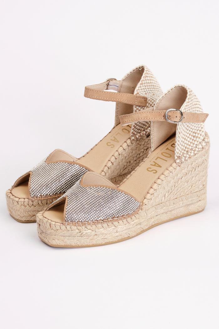 Fabiolas Sandalia Arena Beige