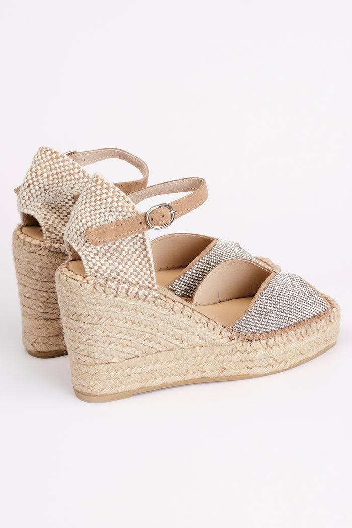 Fabiolas Sandalia Arena Beige