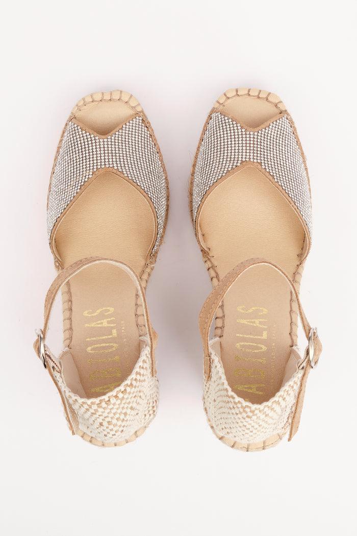 Fabiolas Sandalia Arena Beige