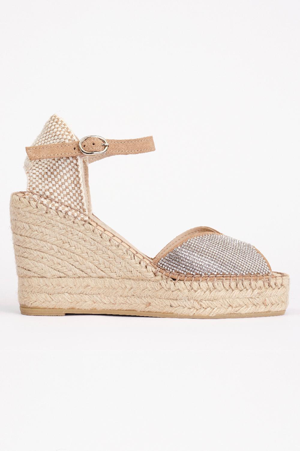 Fabiolas Sandalia Arena Beige