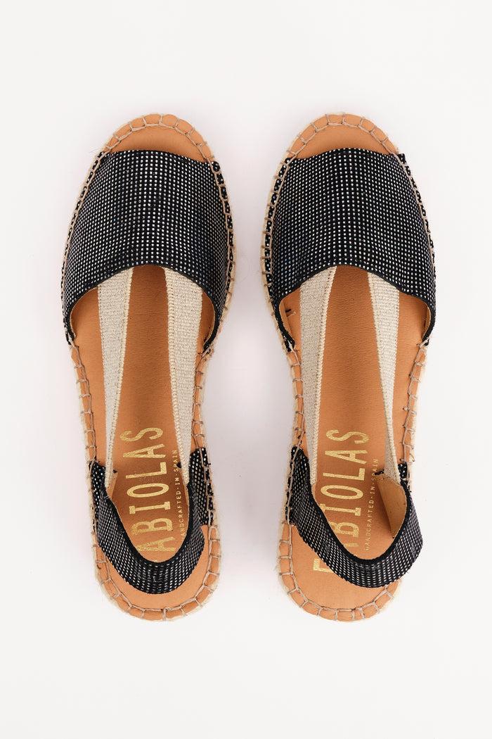 Fabiolas Sandalia Hermandaz Negro