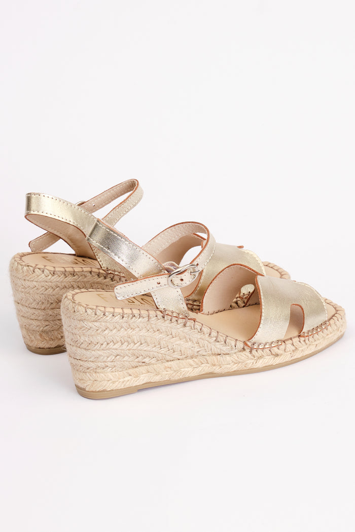 Fabiolas Sandalia Paqui Oro