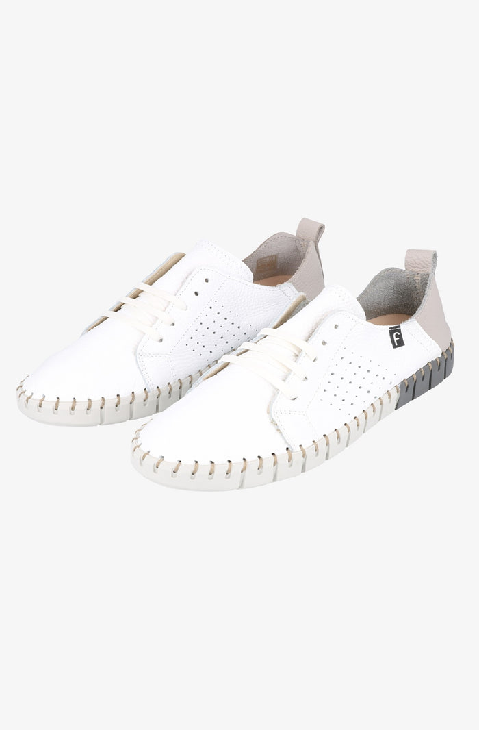 Fabiolas Sneaker JutHeras Blanco/Gris