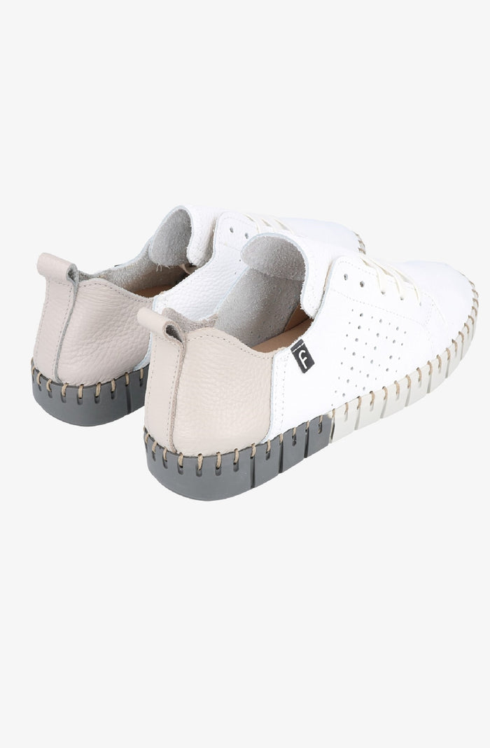 Fabiolas Sneaker JutHeras Blanco/Gris