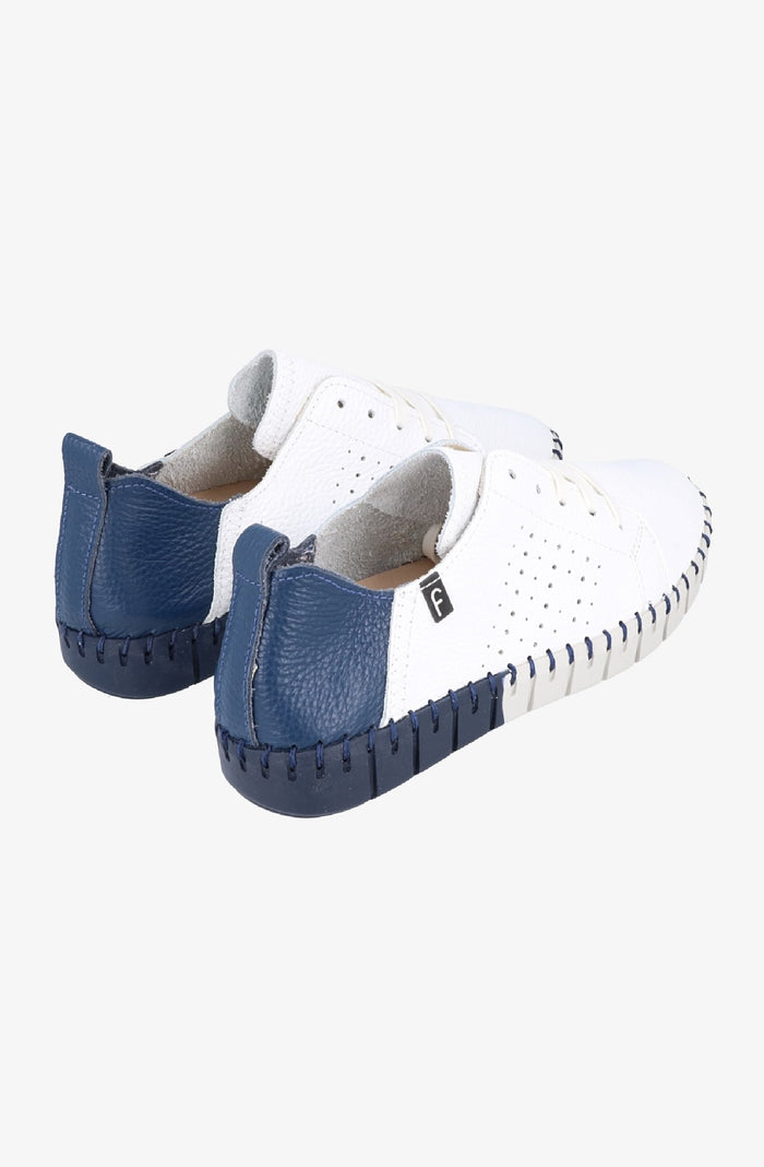 Fabiolas Sneaker JutHeras Blanco/Marino
