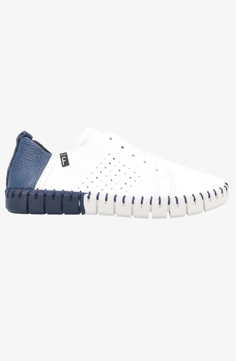 Fabiolas Sneaker JutHeras Blanco/Marino