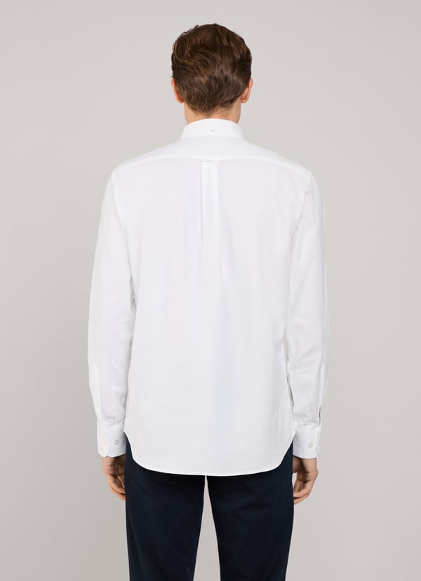 Façonnable Camisa Oxford Bolsillo Frontal Fit Regular