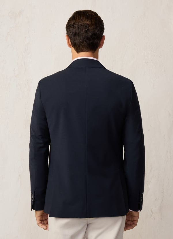 Façonnable Americana Elástica De Dos Botones