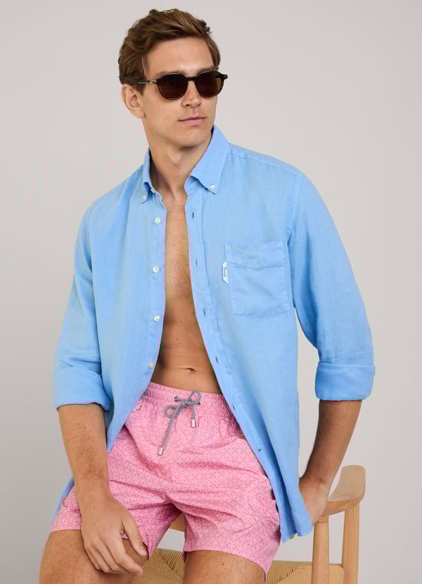 Façonnable bañador bermuda cadenas