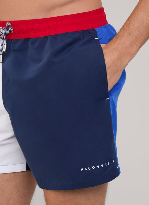 Façonnable Bañador Bermuda Color Block