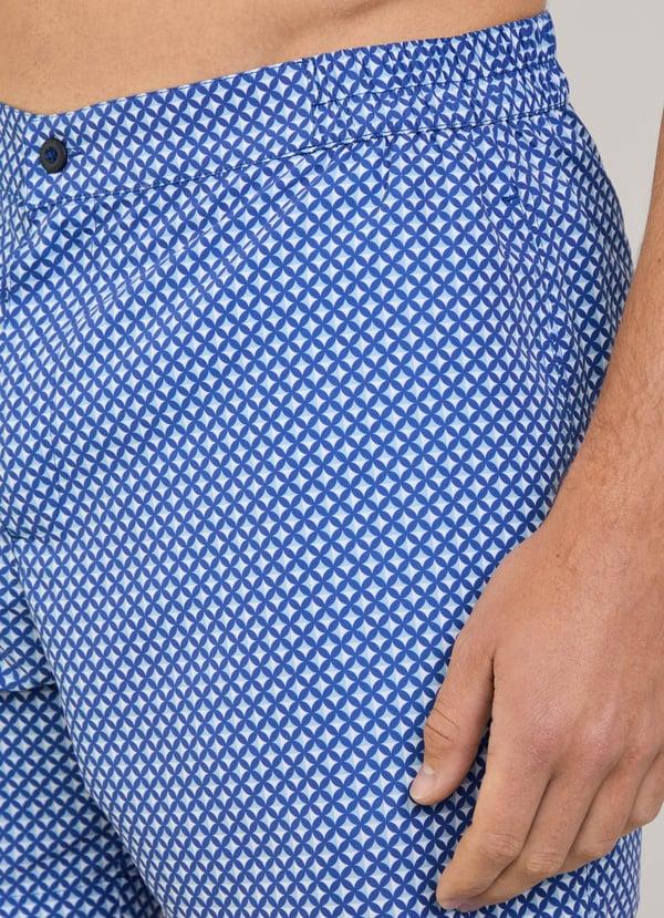 Façonnable Bañador Bermuda Detalles Geométricos