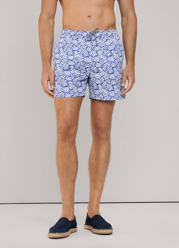 Façonnable Bañador Bermuda Hojas