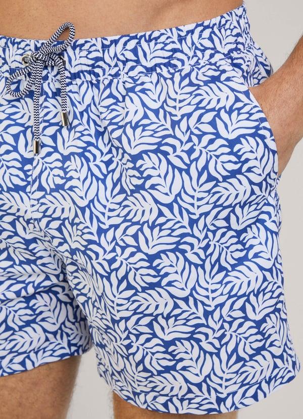 Façonnable Bañador Bermuda Hojas