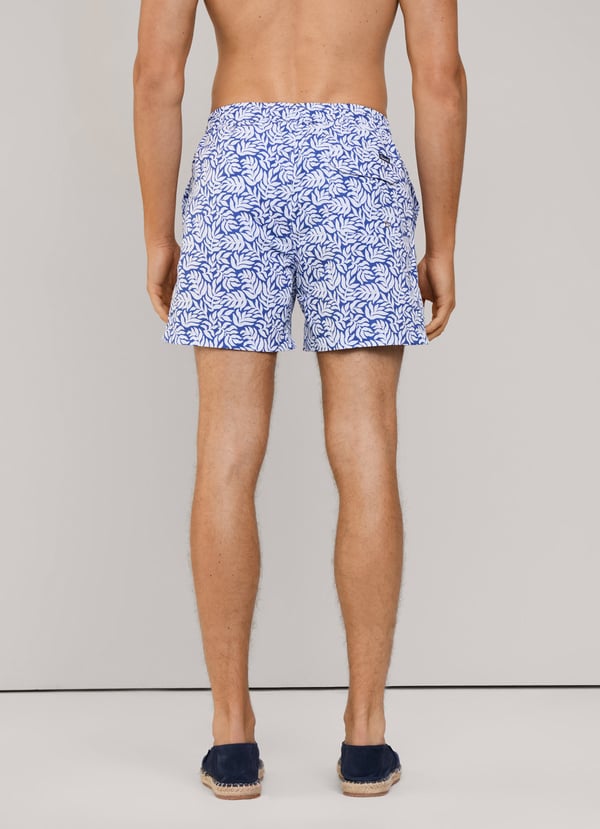 Façonnable Bañador Bermuda Hojas