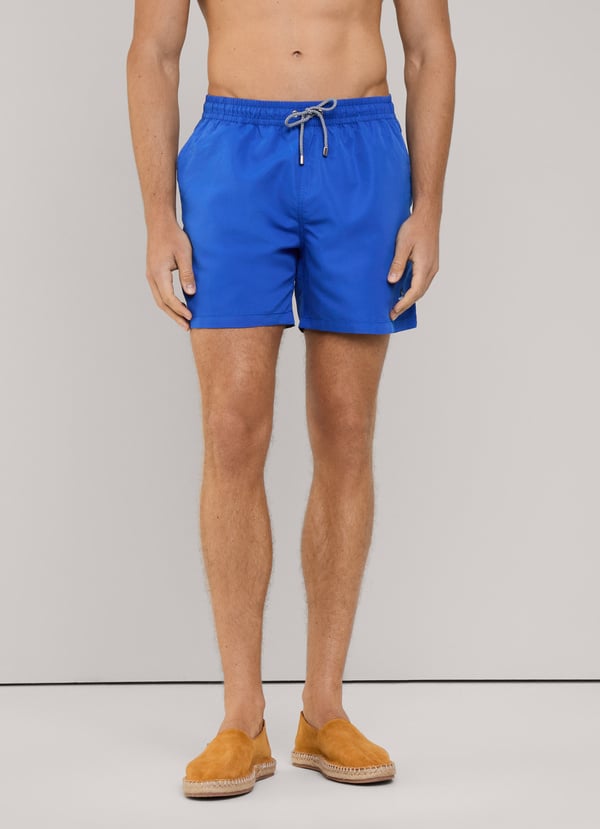 Façonnable Bañador Bermuda Pájaro Bordado