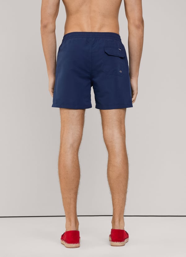 Façonnable Bañador Bermuda Pájaro Bordado