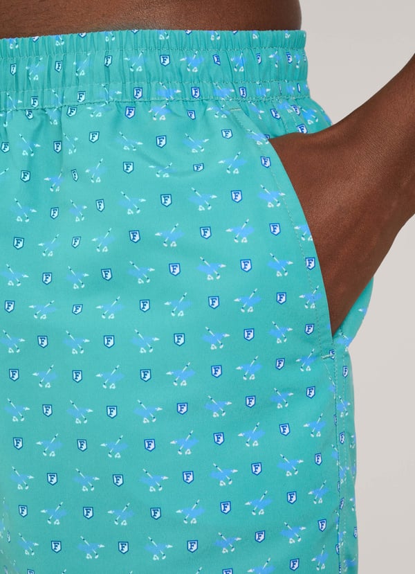 Façonnable Bañador Bermuda Pajaros