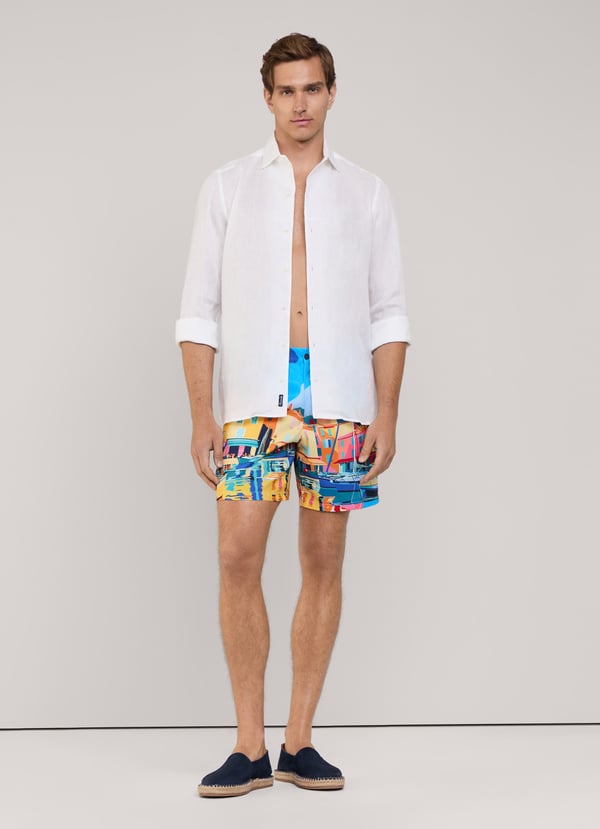 Façonnable bañador bermuda saint tropez