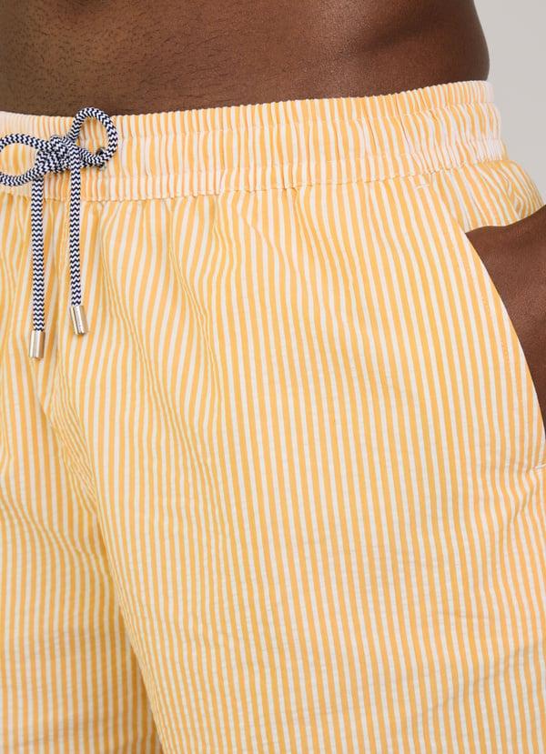 Façonnable Bañador Bermuda Seersucker Rayas