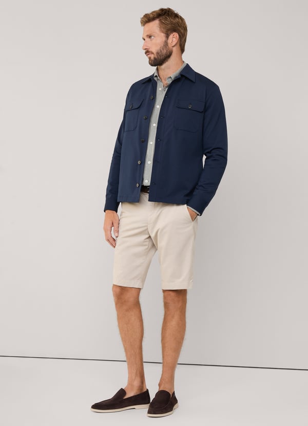 Façonnable bermuda chino elástica