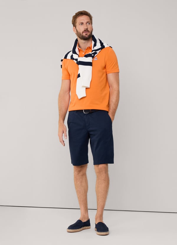 Façonnable bermuda chino elástica