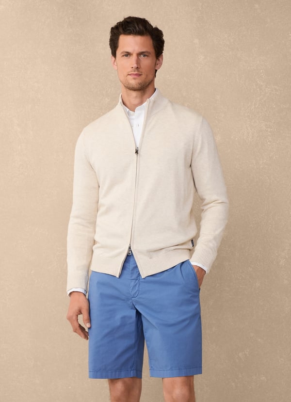 Façonnable bermuda con cordón en cintura