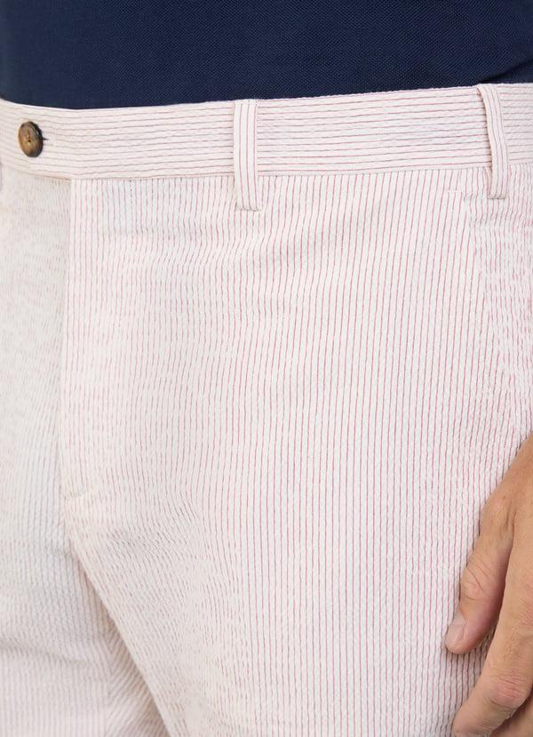 Façonnable Bermuda Seersucker De Rayas