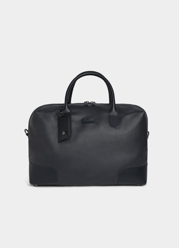 Façonnable bolso de viaje en piel