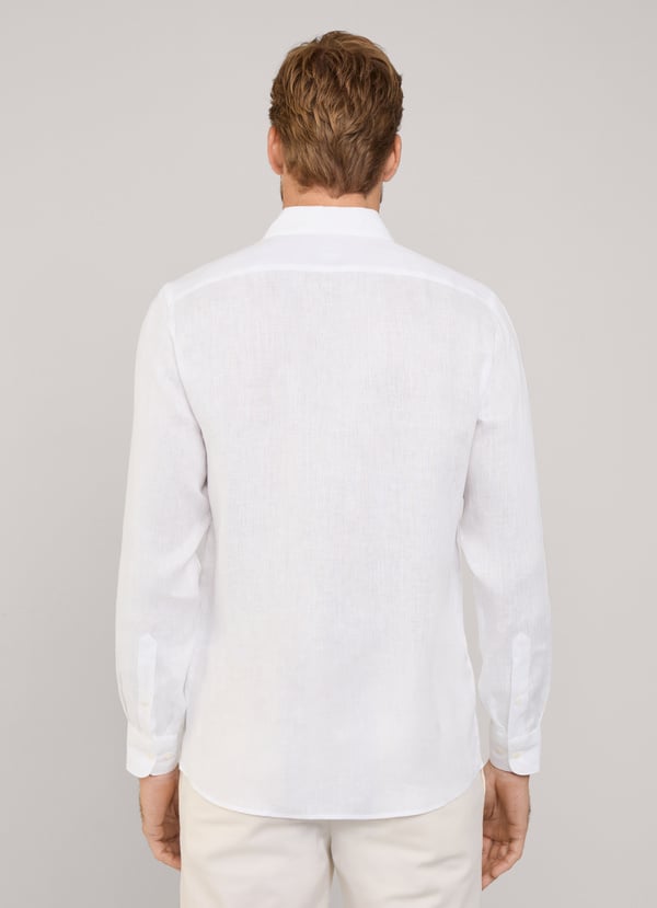 Façonnable Camisa De Lino Fit Regular