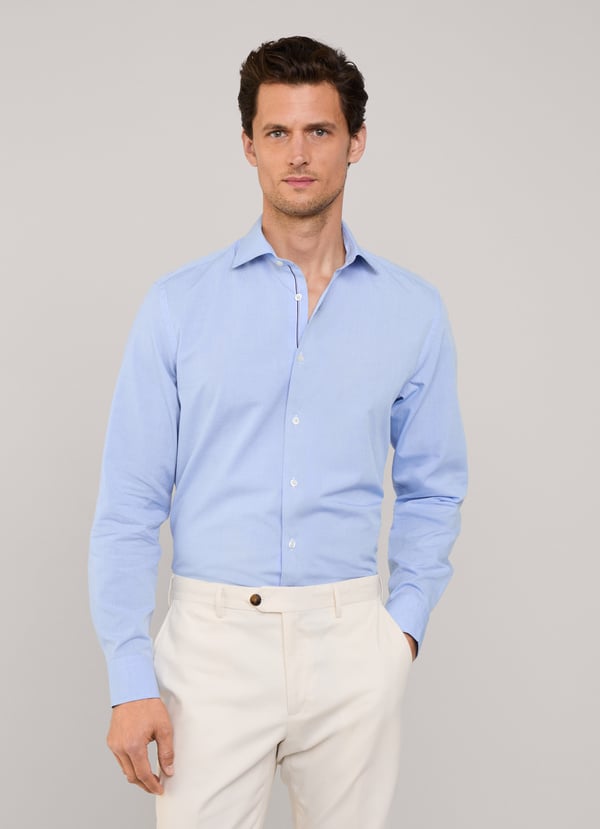 Façonnable Camisa Dobby Fit Regular