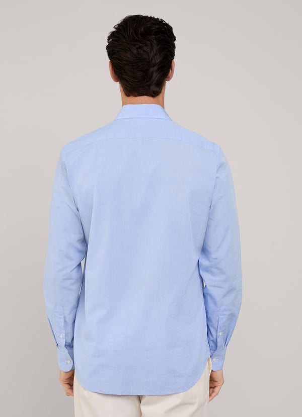 Façonnable Camisa Dobby Fit Regular