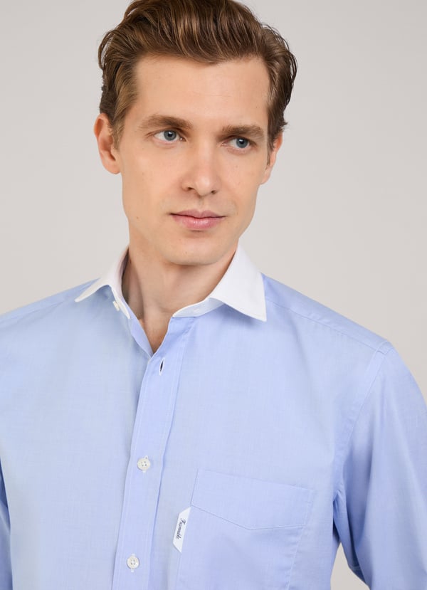 Façonnable Camisa Filafil Fit Regular