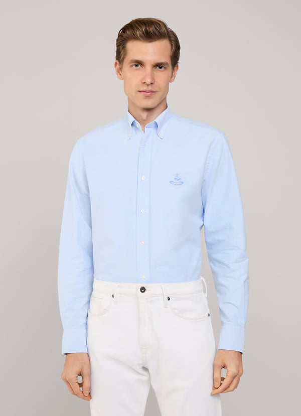 Façonnable Camisa Fit Regular Oxford