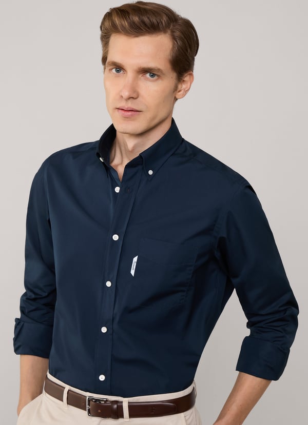 Façonnable camisa fit regular popelín