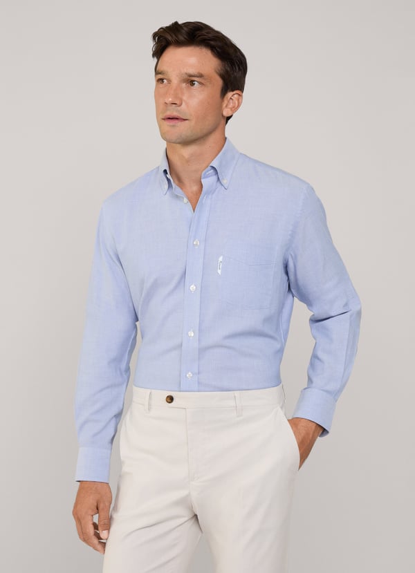Façonnable Camisa Oxford Fit Regular