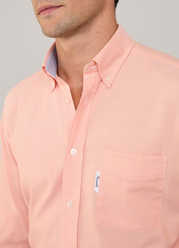 Façonnable Camisa Oxford Fit Regular