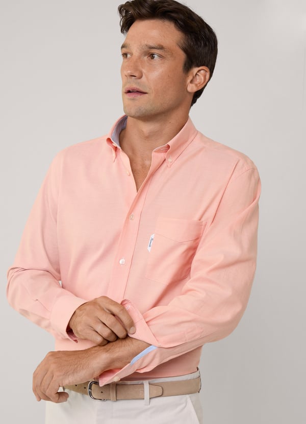 Façonnable camisa oxford fit regular