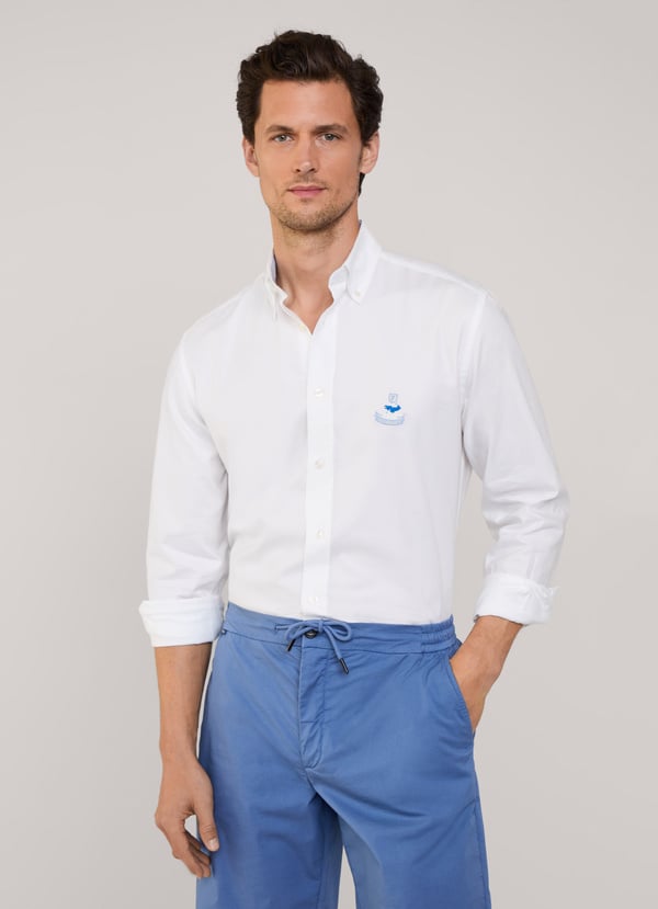 Façonnable Camisa Pinpoint Fit Regular