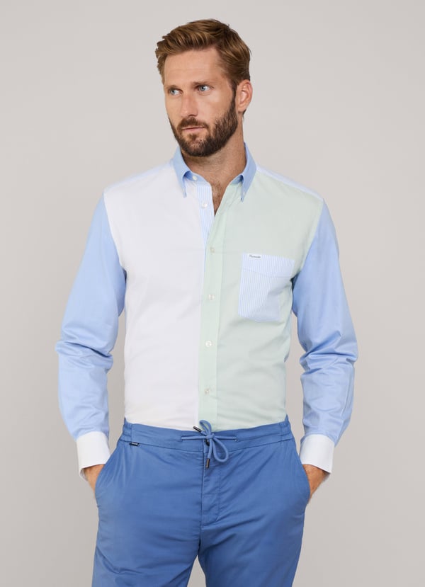 Façonnable Camisa Pinpoint Fit Regular