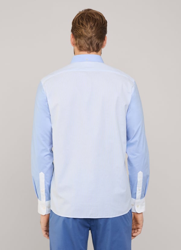 Façonnable Camisa Pinpoint Fit Regular