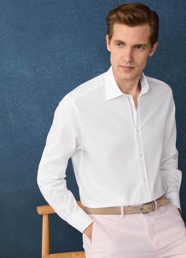 Façonnable camisa popelín 120 hilos fit regular