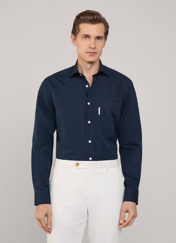 Façonnable Camisa Popelín 120 Hilos Fit Regular