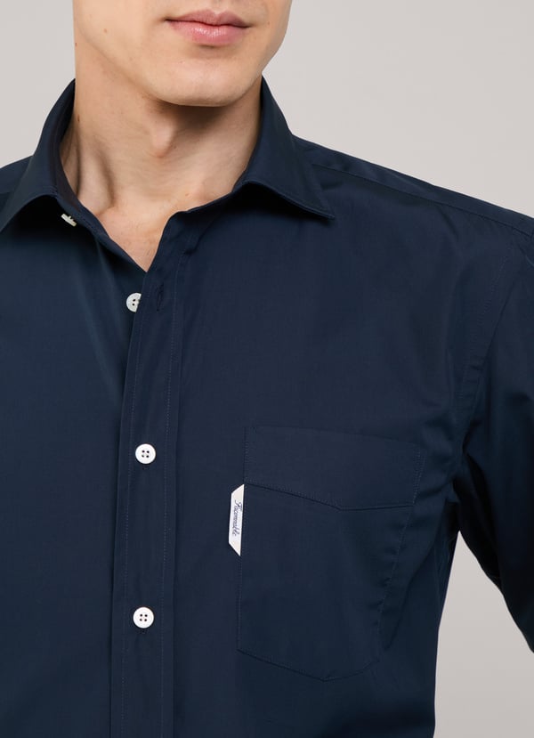 Façonnable Camisa Popelín 120 Hilos Fit Regular